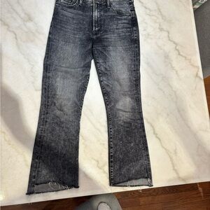 MOTHER Black Denim Jeans